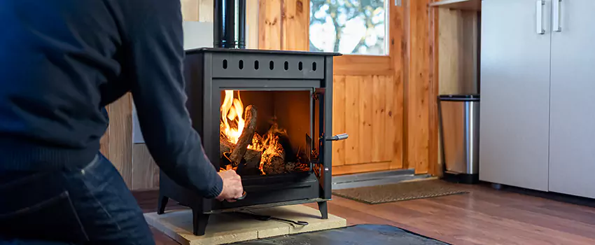 Open Hearth Wood Fireplace Installation in Strongsville, OH