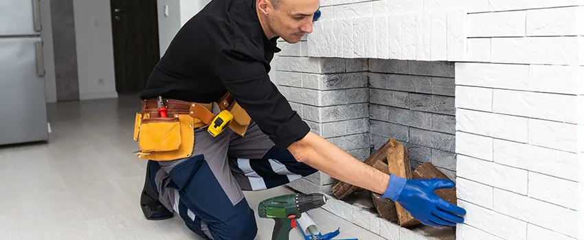 Fireplace Damaged Damper Frame Repair Services in Strongsville, Ohio
